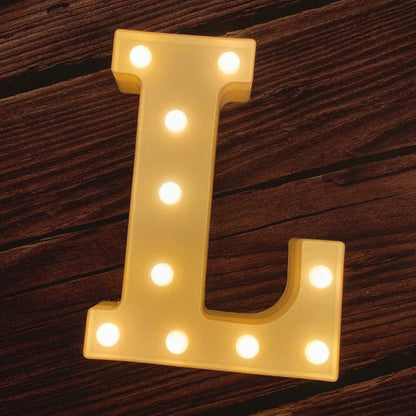 Light Up Letters | Large Light Up Numbers | Battery Powered And Bright With Every Letter Of The Alphabet | For Wedding, Birthday, Party, Celebration, Christmas Or Home Decoration