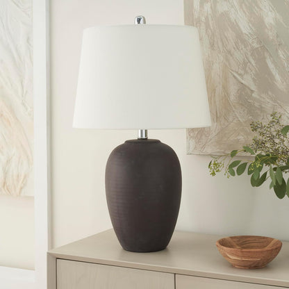 Ceramic Base Table Lamp For Home Decor