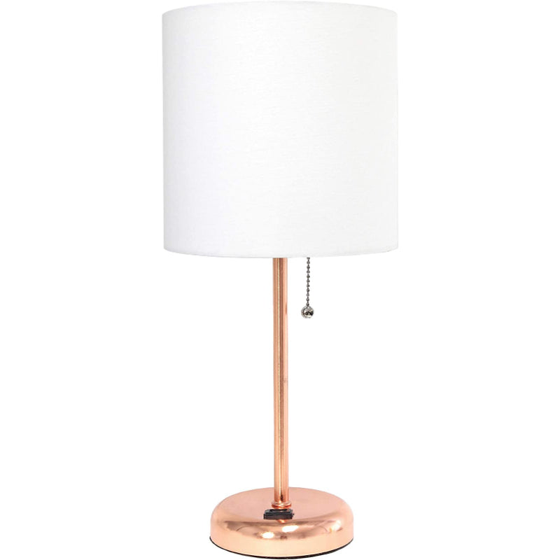 Stick Charging Outlet Table Lamp