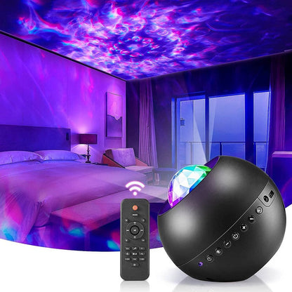 Projector For Bedroom, White Noise Galaxy Light, Remote Timer Star Projector, Bluetooth Music Night Light Projector For Kids Teen Adult Bedroom Decor