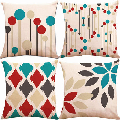 Colorful Geometric Cushion Covers