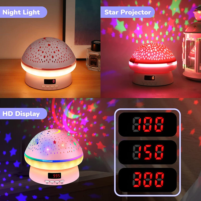 Toys For 3-8 Year Old Girls Boys, Timer Rotation Star Night Light Projector Kids Twinkle Lights, 2-9 Year Olds Kids Gifts Kawaii Birthday Easter Gifts For Kids,Gift For Teen Toddler Baby Girls Boys