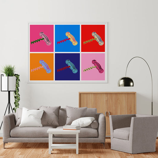 Corkscrew Pop Art Illustration