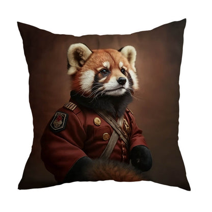 Military Animals Cushion Cover