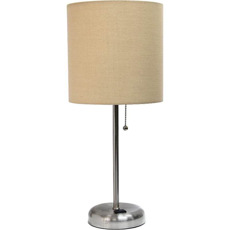 Stick Charging Outlet Table Lamp