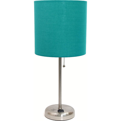 Stick Charging Outlet Table Lamp