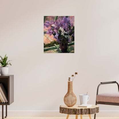 Lilac Tranquility Canvas Posters And Prints, Wall Art Pictures Suitable For Bathroom, Bedroom, Office, Living Room Home Wall Decoration, Unframed.