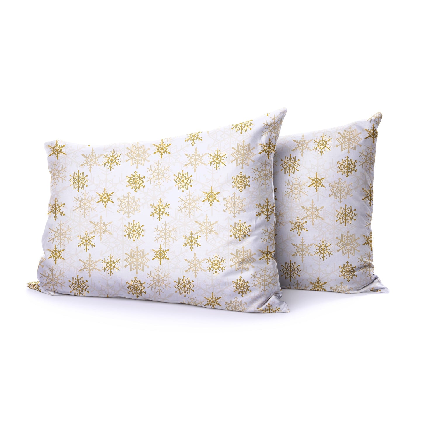 Winter Christmas Snowflakes Duvet Cover Set