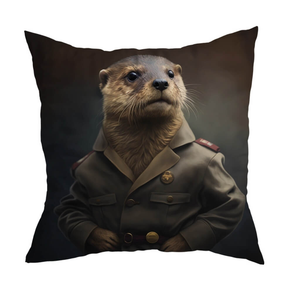 Military Animals Cushion Cover