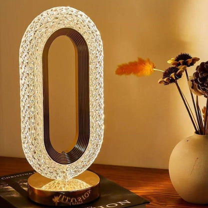 Regal Crystal Table Lamp