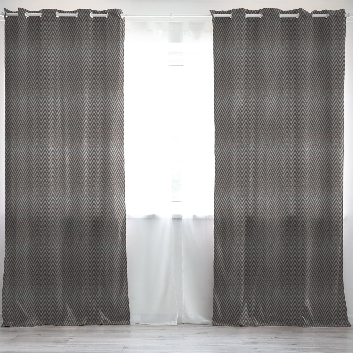 Herringbone Blackout Drapes