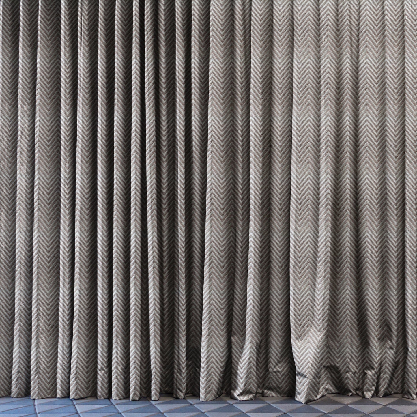 Herringbone Blackout Drapes