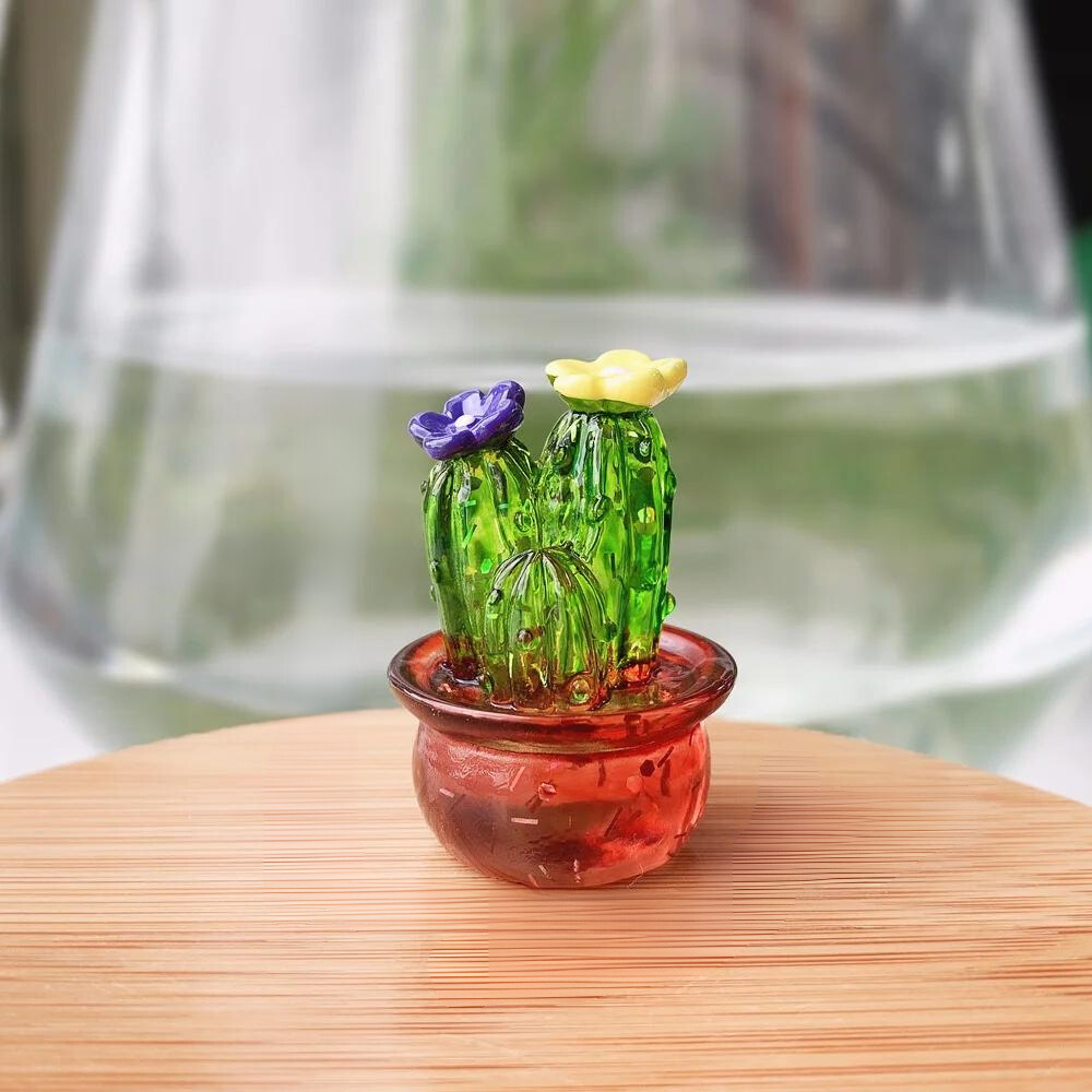 Miniature Cactus Statue (4 pcs)