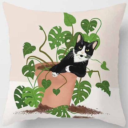 Feline Cushion Covers