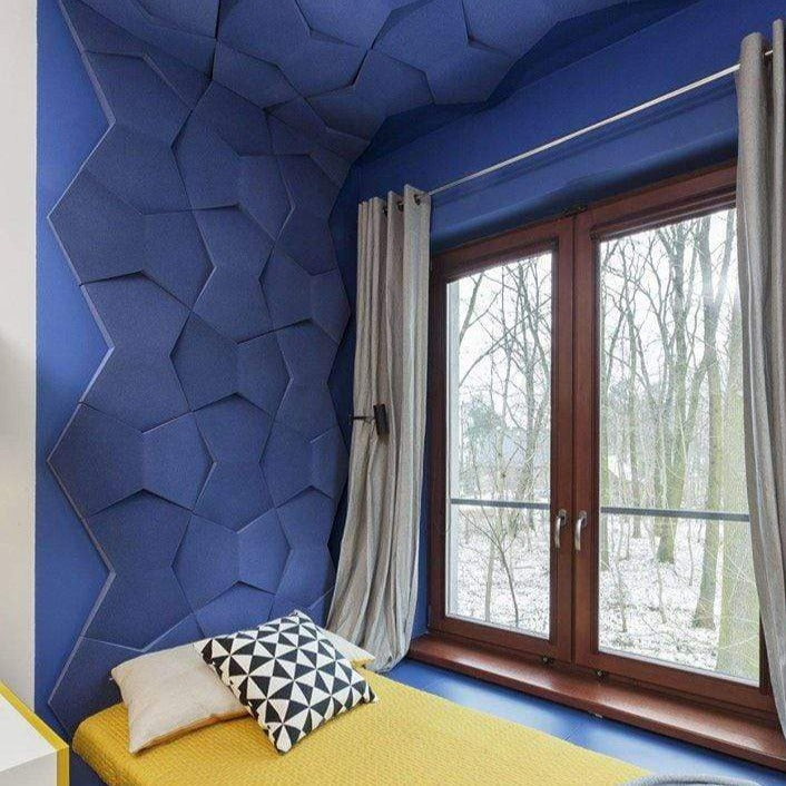 Bowtie Geometric 3D Wall Panel