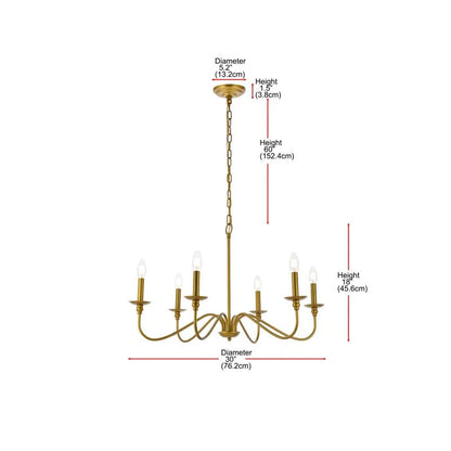 Birch Traditional Chandelier