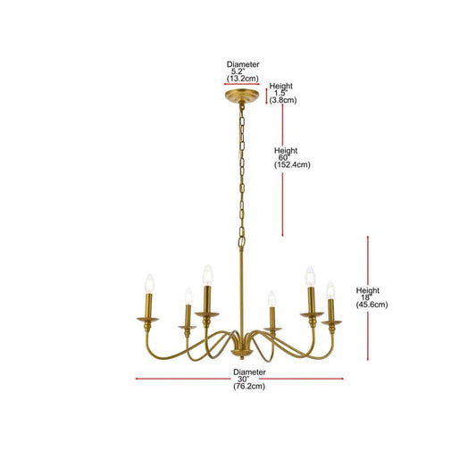 Birch Traditional Chandelier