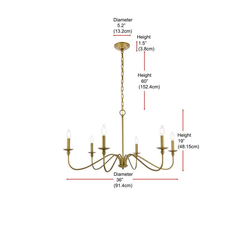 Birch Traditional Chandelier