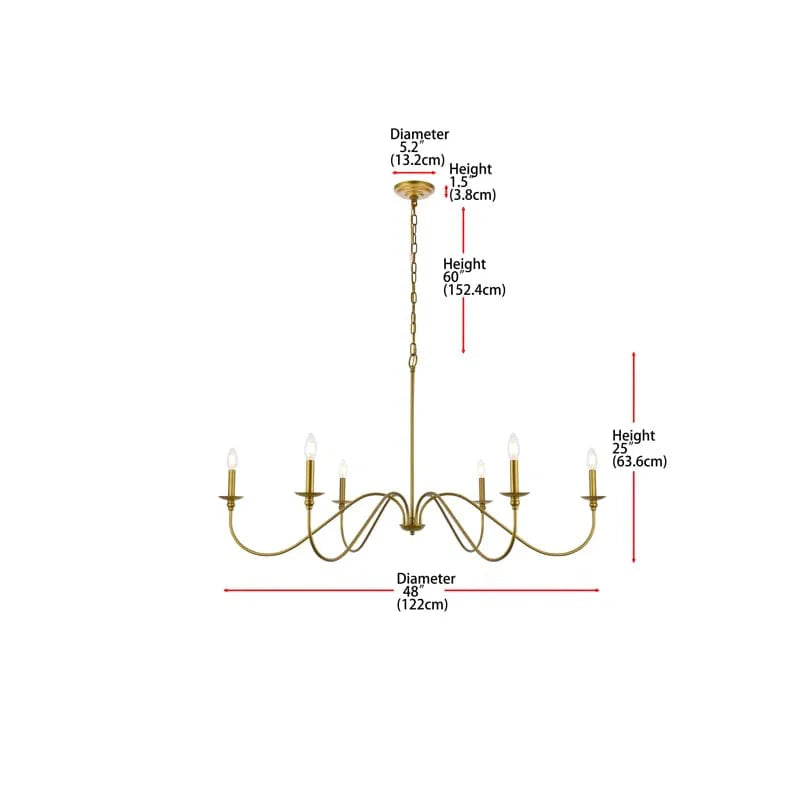 Birch Traditional Chandelier