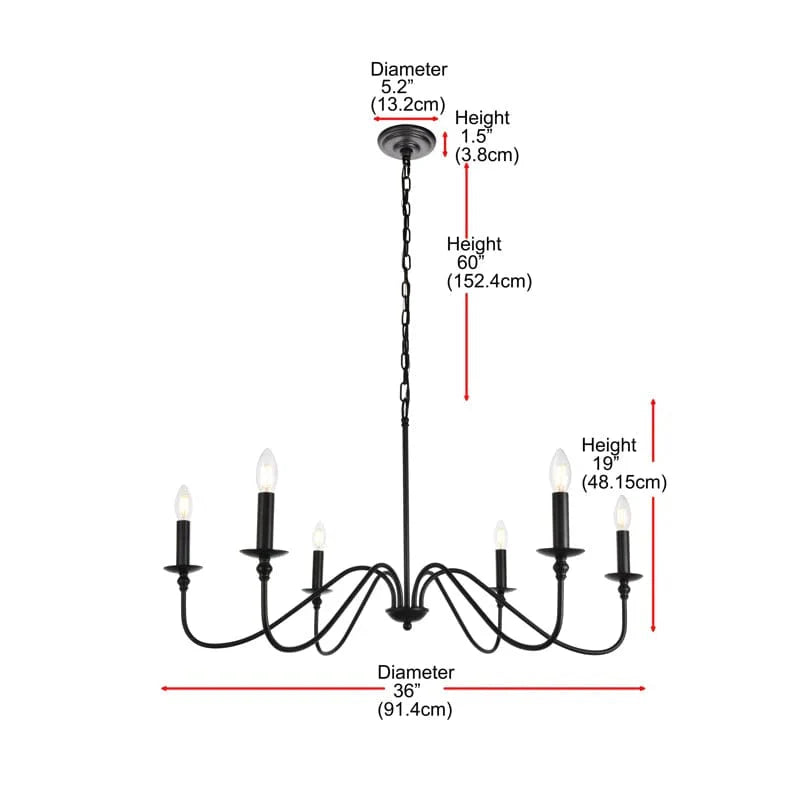 Birch Traditional Chandelier