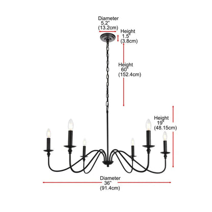 Birch Traditional Chandelier