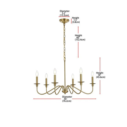 Birch Traditional Chandelier
