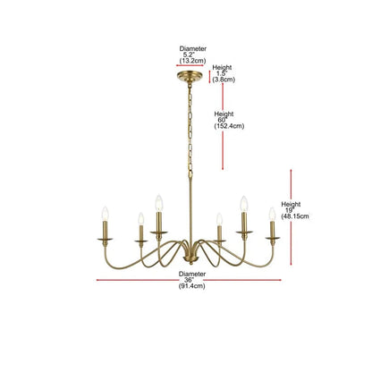 Birch Traditional Chandelier
