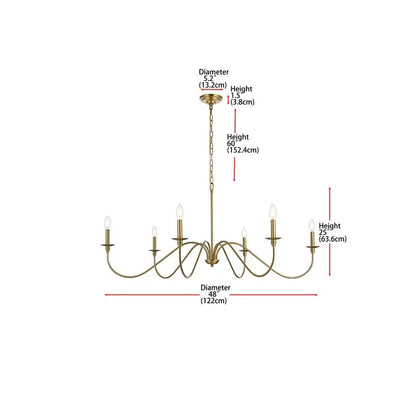 Birch Traditional Chandelier