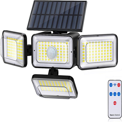 Adjustable Solar Motion Sensor Outdoor Lights