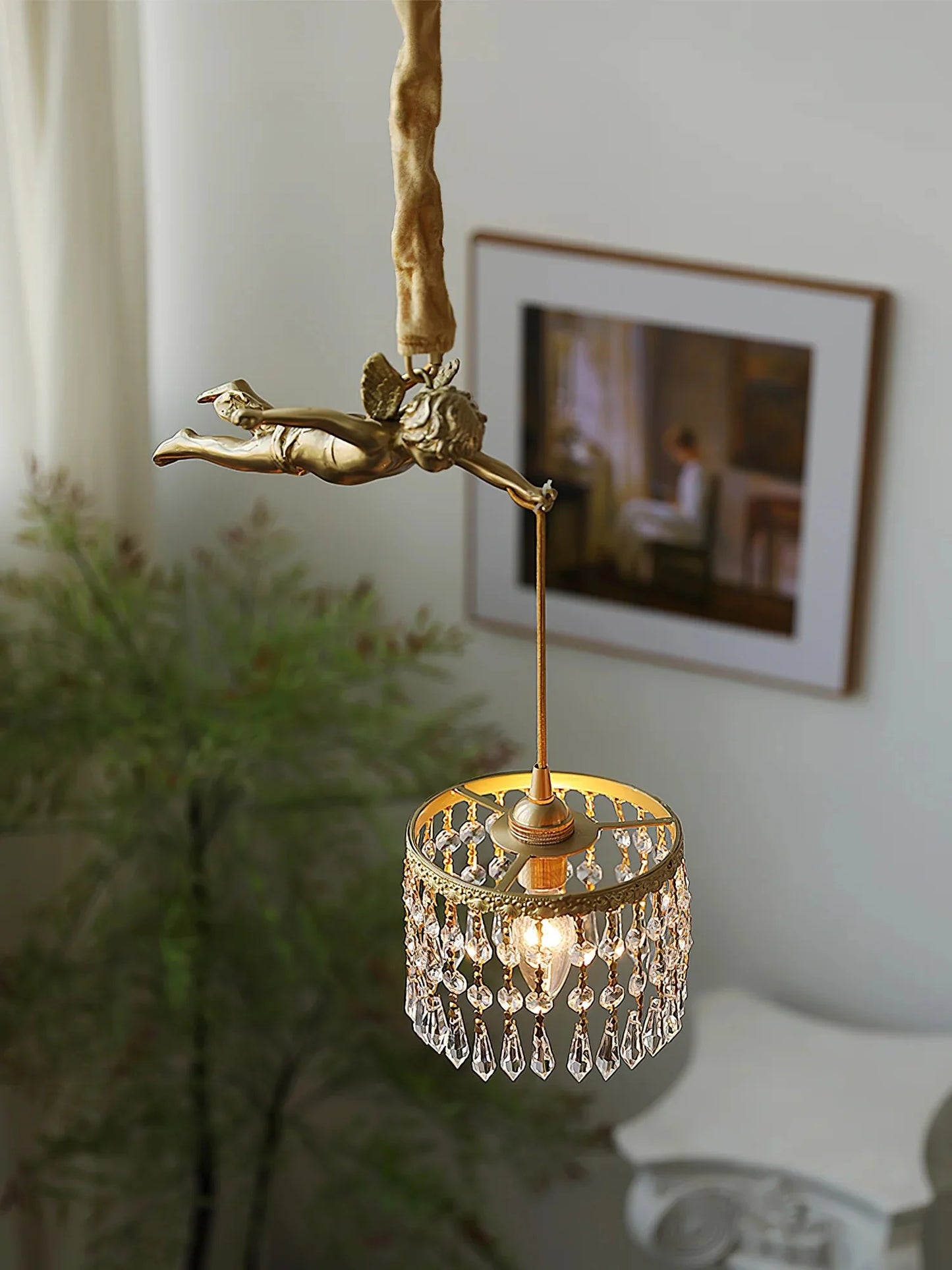 Evangeli Angel Pendant Light