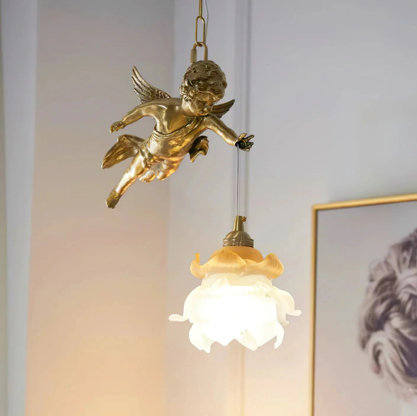 Vintage Angelica Pendant Light