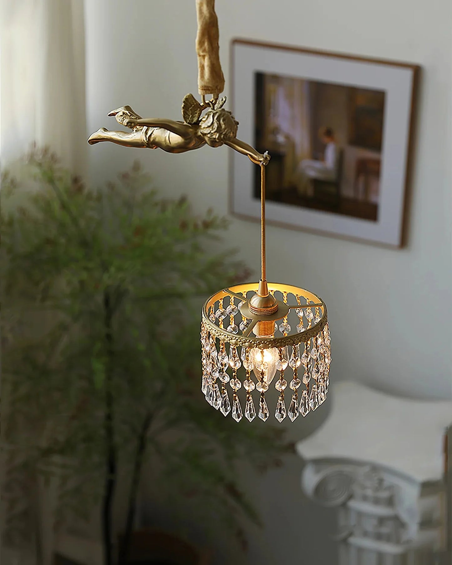 Evangeli Angel Pendant Light