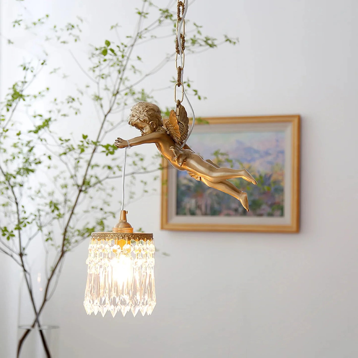 Evangeli Angel Pendant Light