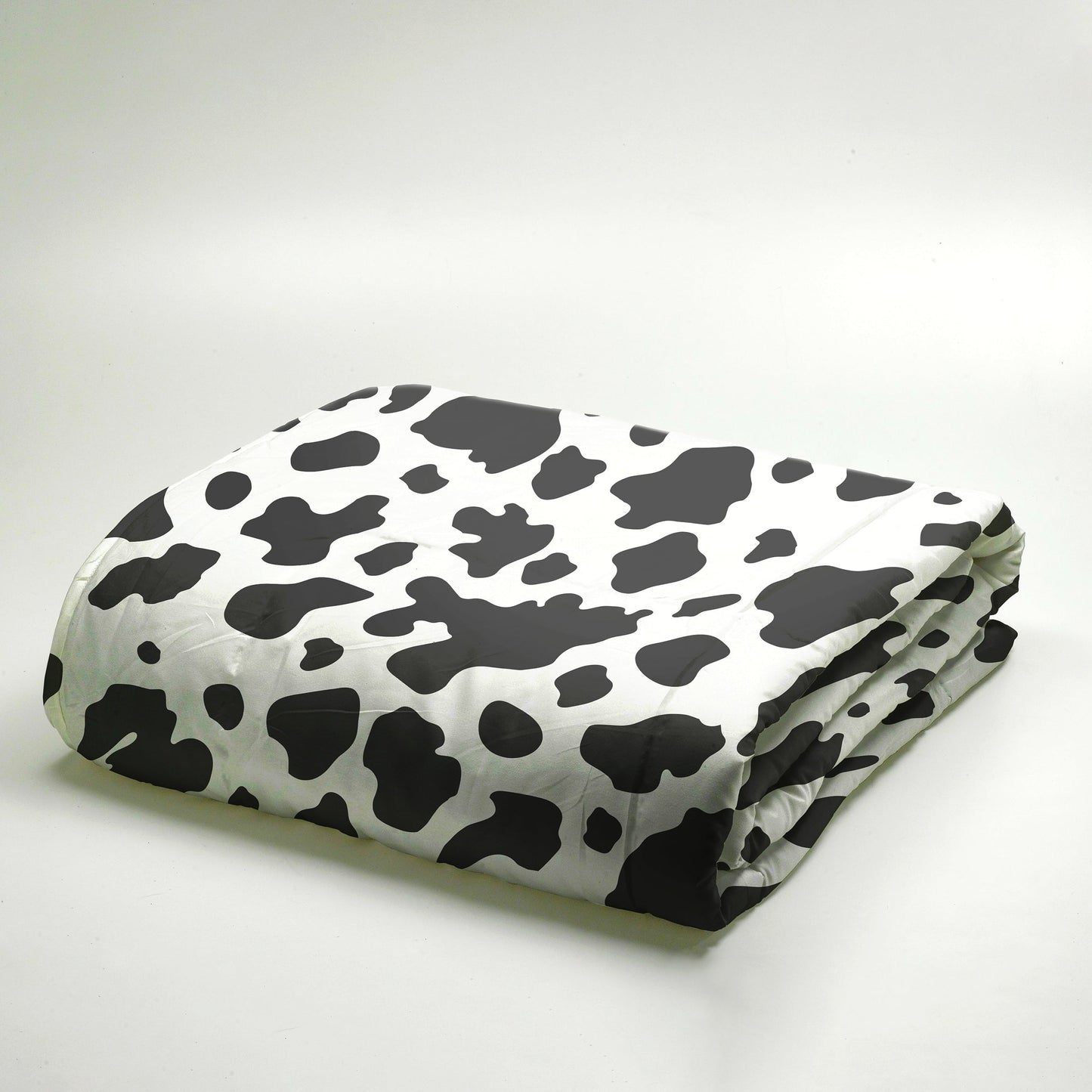 Black White Cow Design Duvet Cover Set