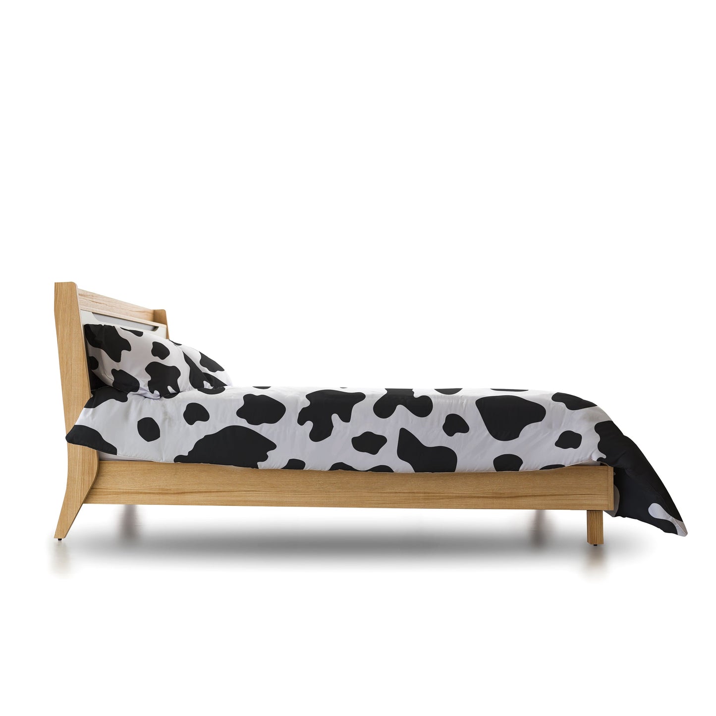 Black White Cow Design Duvet Cover Set