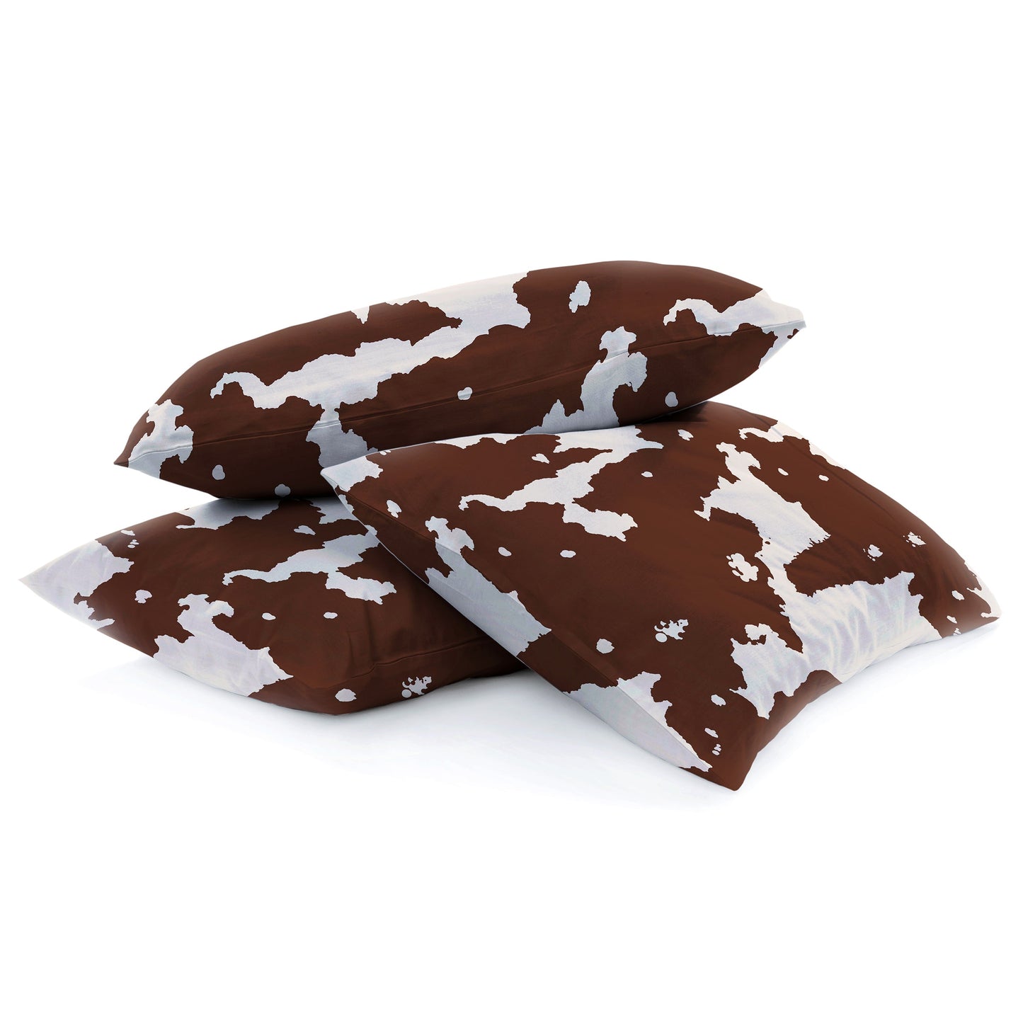 Brown Cow Skin Design Duvet Cover Set