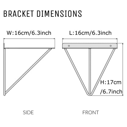 Triangle Shelf Bracket