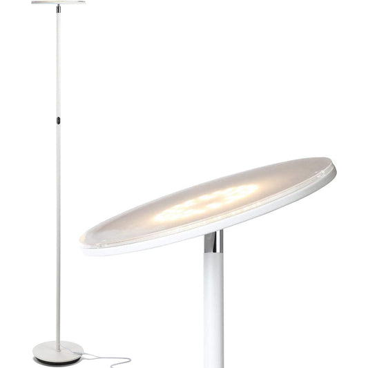 Sky LED Floor Lamp, Torchiere Super Bright Floor Lamp For Living Rooms & Offices - Dimmable, Tall Standing Lamp For Bedroom Reading