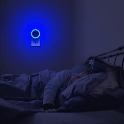 Night Lights Plug into Wall [4Pack], Nightlight with Light Sensors, LED Night Light for Kids Room, Baby Night Light, Bathroom Night Light, Stair Lights, Hallway Light