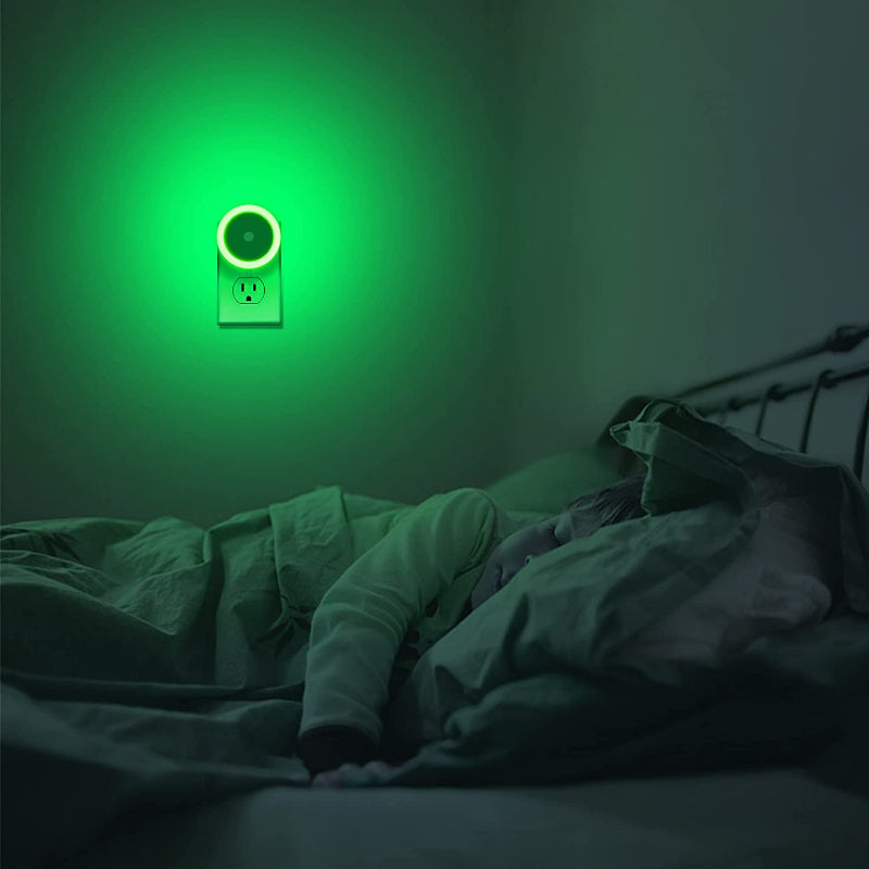 Night Lights Plug into Wall [4Pack], Nightlight with Light Sensors, LED Night Light for Kids Room, Baby Night Light, Bathroom Night Light, Stair Lights, Hallway Light