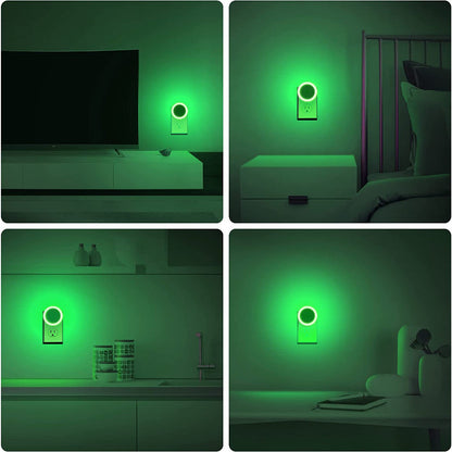 Night Lights Plug into Wall [4Pack], Nightlight with Light Sensors, LED Night Light for Kids Room, Baby Night Light, Bathroom Night Light, Stair Lights, Hallway Light