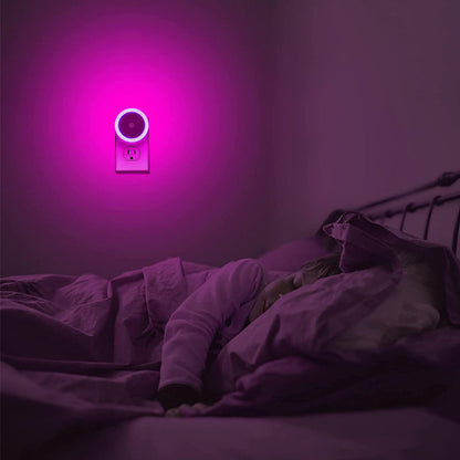 Night Lights Plug into Wall [4Pack], Nightlight with Light Sensors, LED Night Light for Kids Room, Baby Night Light, Bathroom Night Light, Stair Lights, Hallway Light