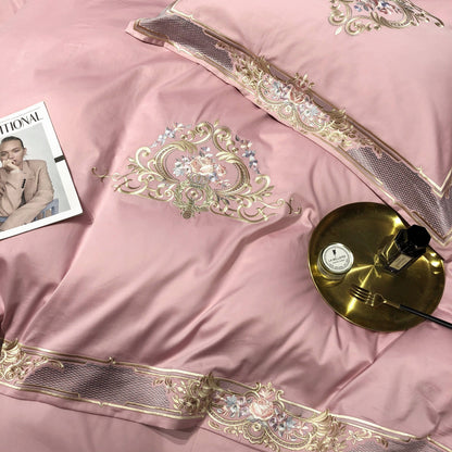 Prarie Pink Duvet Cover Set (Egyptian Cotton)