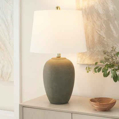 Ceramic Base Table Lamp For Home Decor