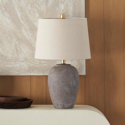 Ceramic Base Table Lamp For Home Decor