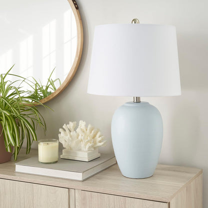 Ceramic Base Table Lamp For Home Decor