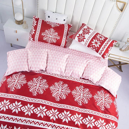 Holiday Snowflake Quilt Set