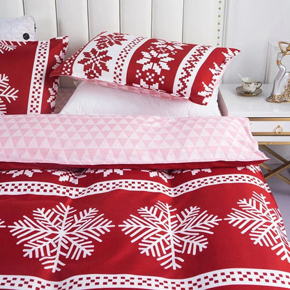 Holiday Snowflake Quilt Set