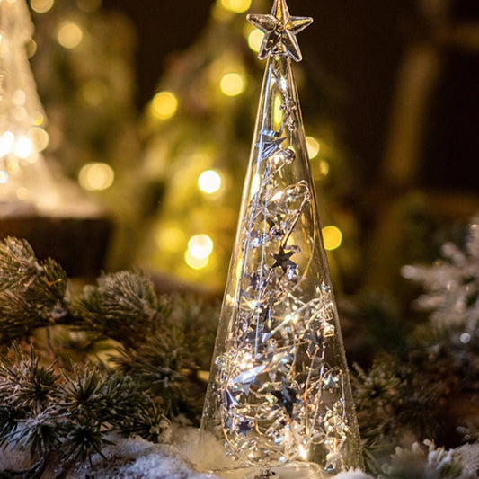 Radiant Crystal Christmas Tree