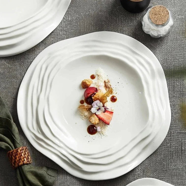 White Waves Plate Collection